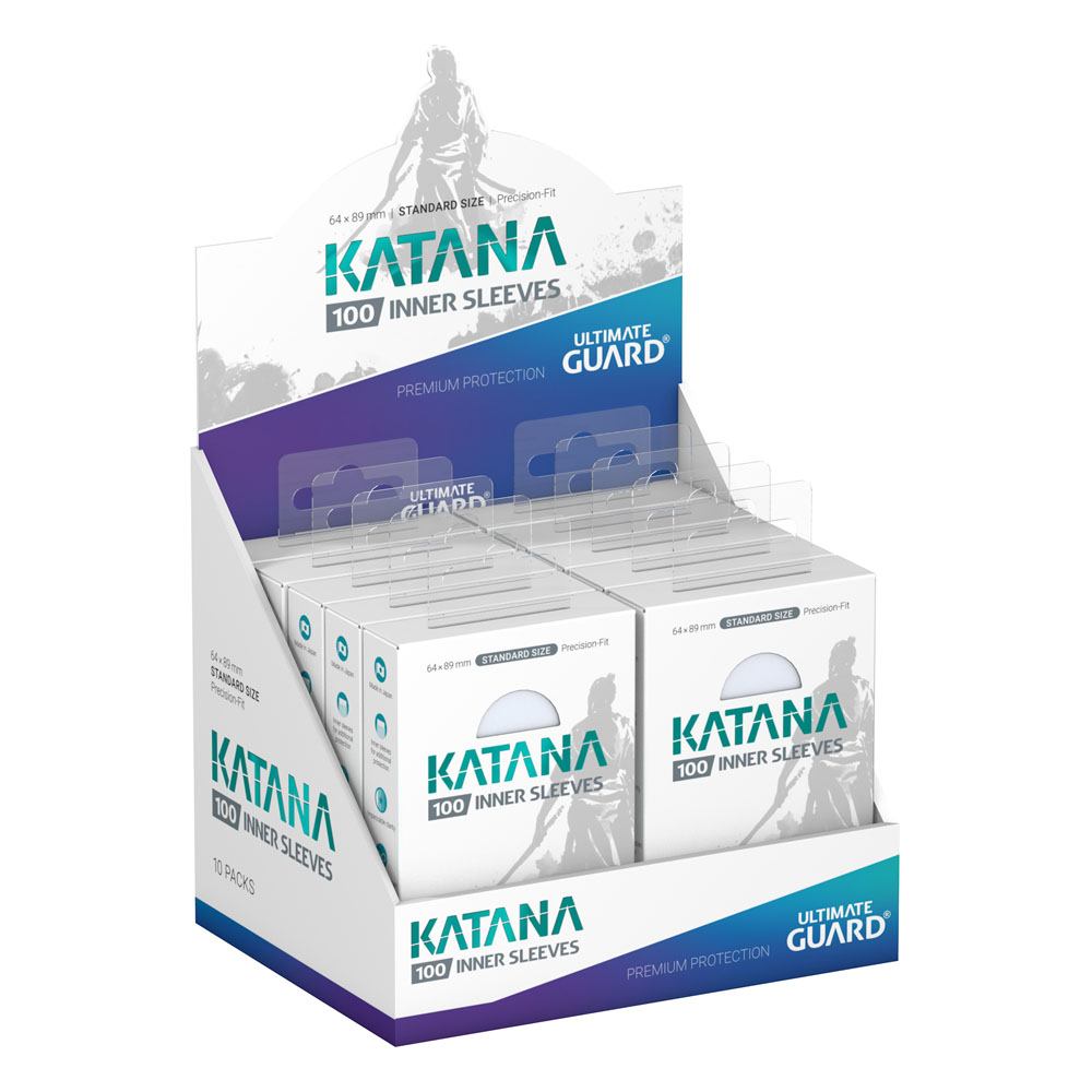Ultimate Guard: Sleeves – Katana Precise-Fit Inner Sleeves – Transparent