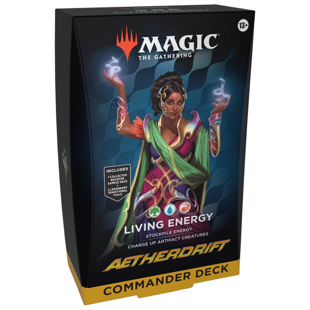 Magic Aetherdrift - Commander Deck - Living Energy (Green/Blue/Red)