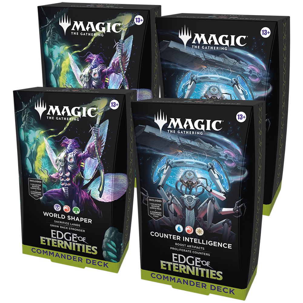 Magic Edge of Eternities - Commander Deck Display (2 decks)