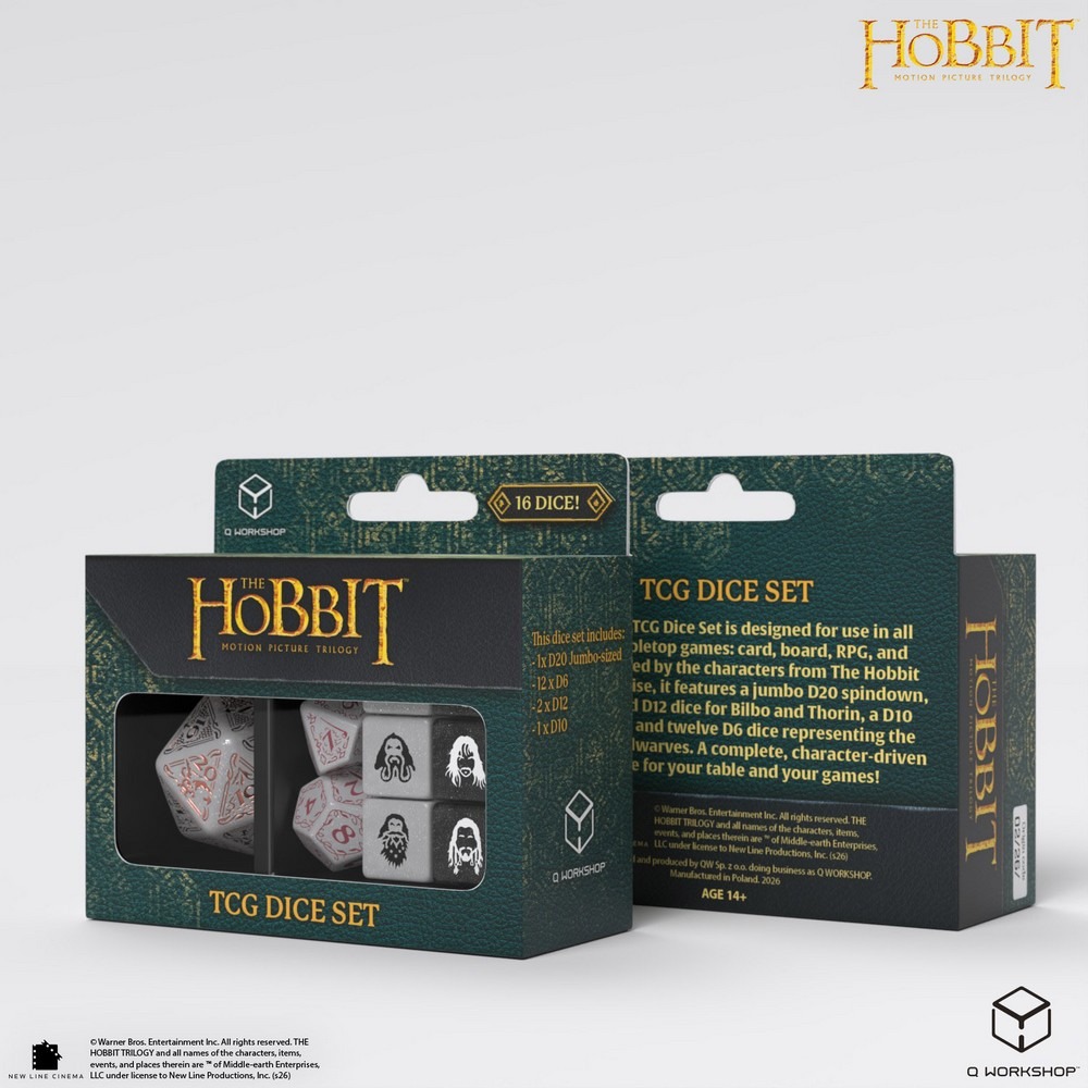 Q Workshop - The Hobbit TCG Dice Set - Radiant Dawn