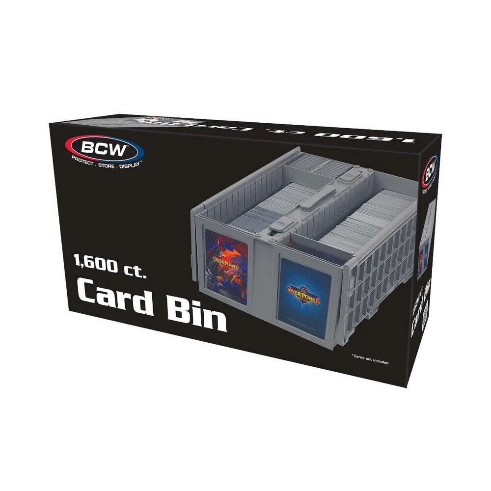 BCW - Catalog & Bins - Collectible Card Bin - 1600 - Gray