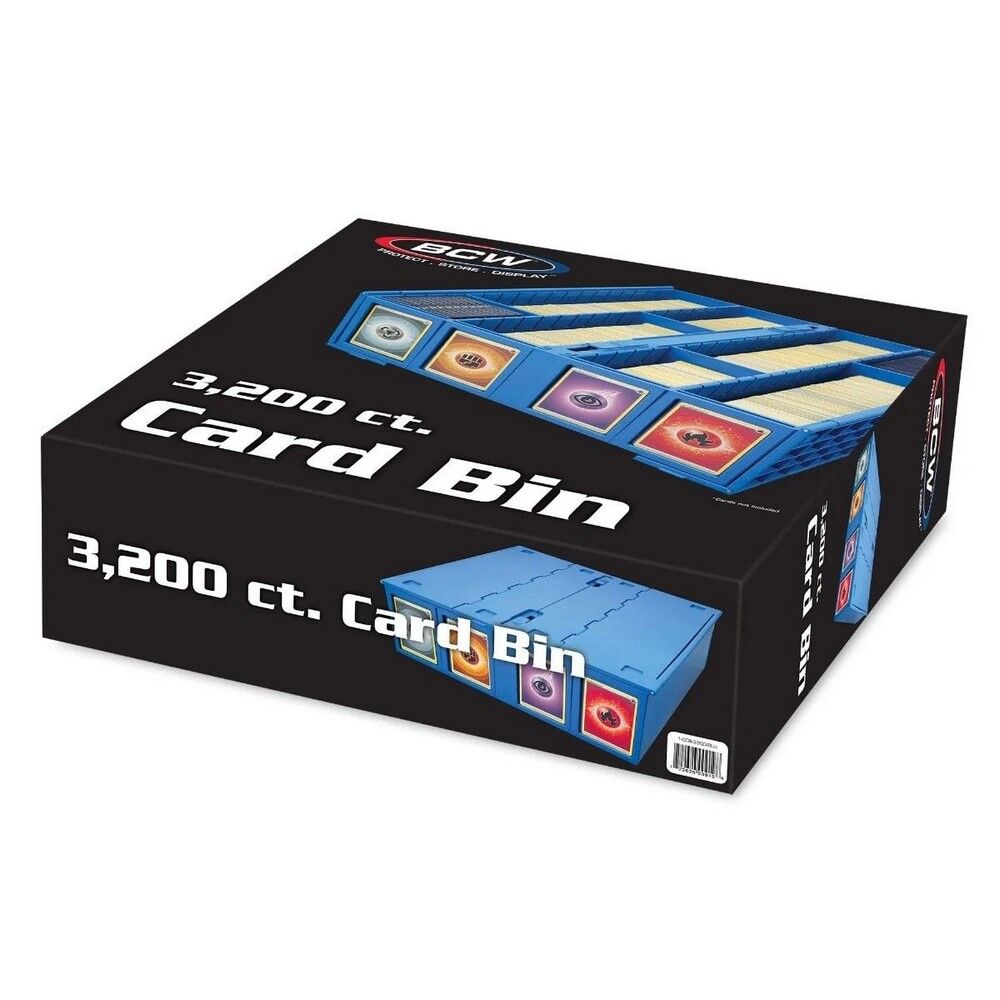 BCW - Catalog & Bins - Collectible Card Bin - 3200 - Blue