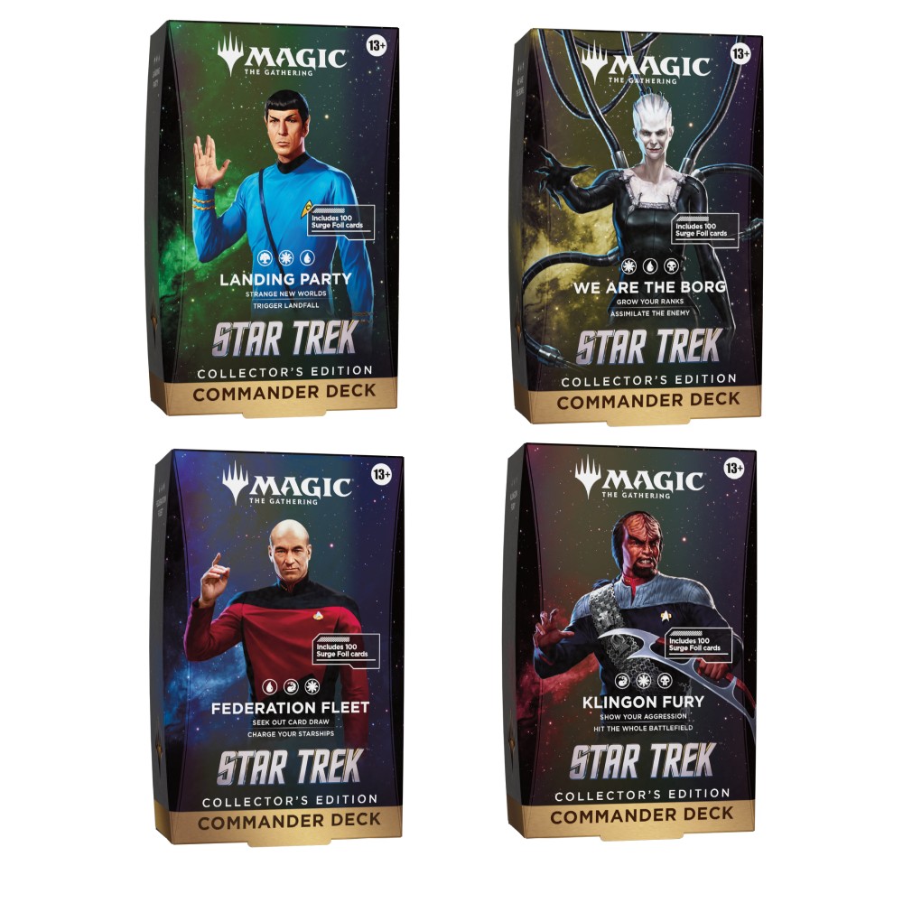 Magic Star Trek - Collector Commander Display