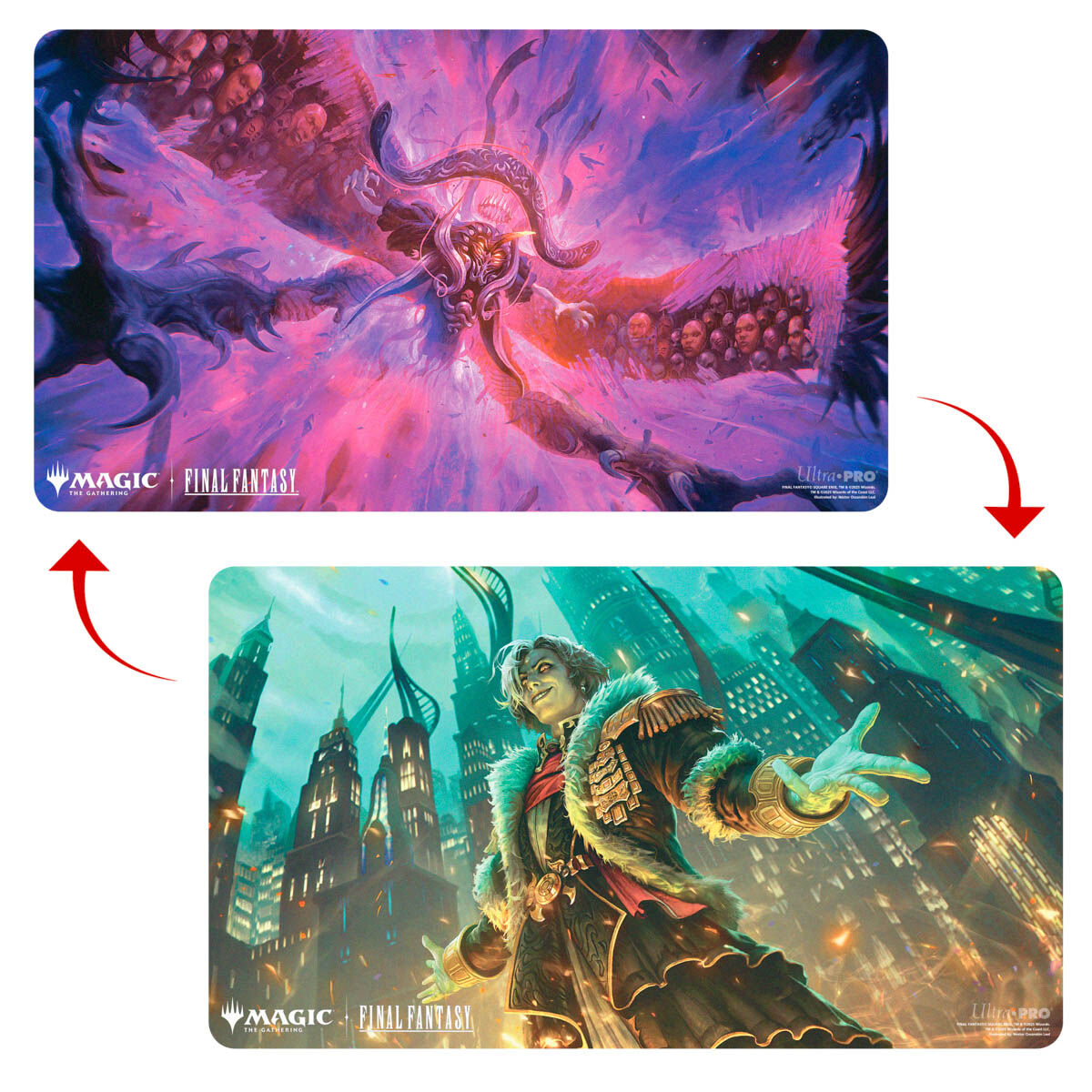 ltra Pro: UP38760 Magic the Gathering - FINAL FANTASY Double Sided Playmat Premium T for MtG