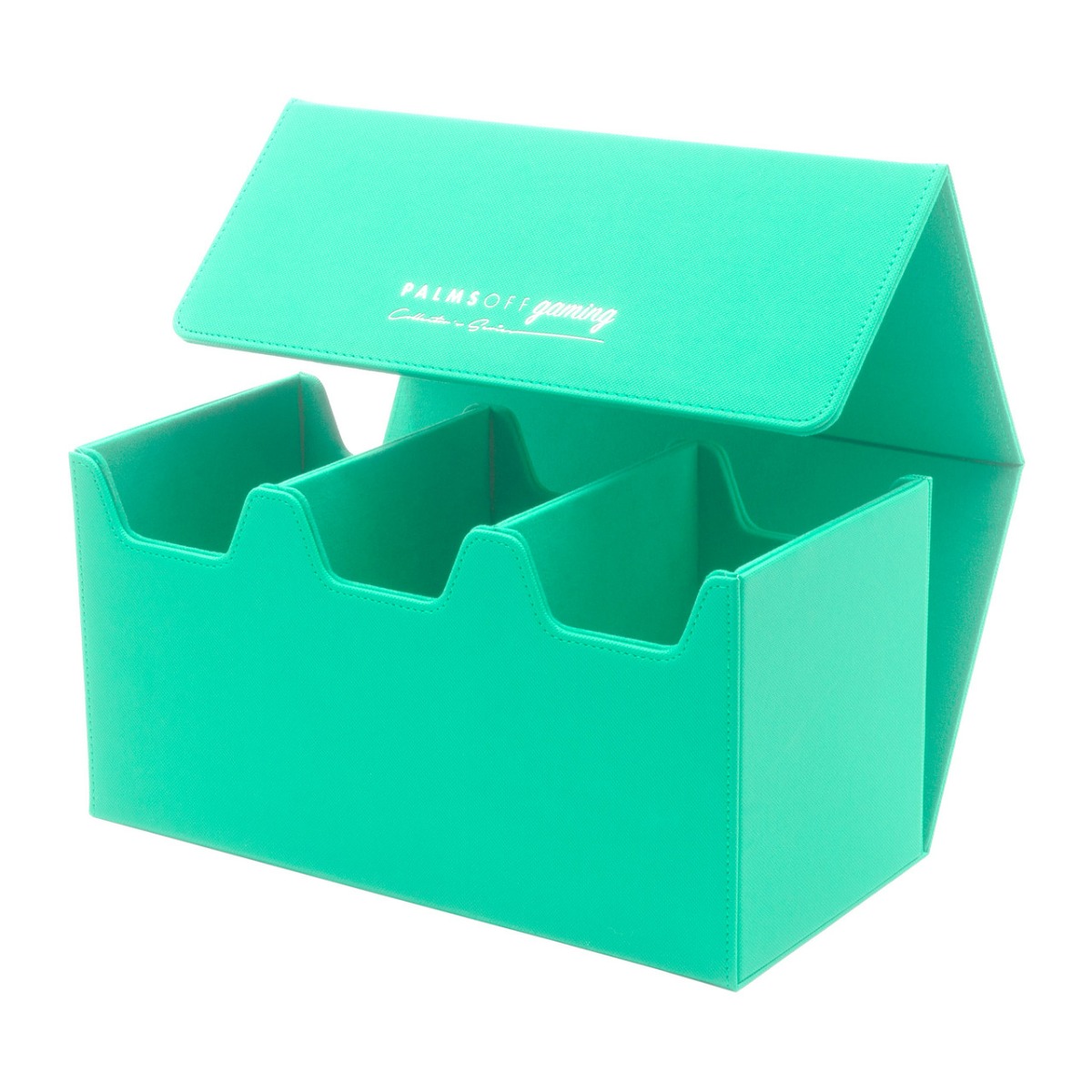 Collector's Series Graded Card Storage Case – Large - Turquoise - Palms Off Gaming