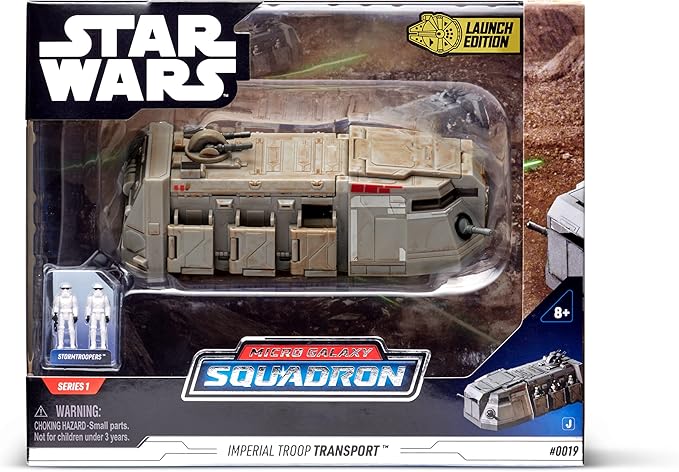 Star Wars Wave 1 Imperial Troop Transport Deluxe Vehicle with Figure