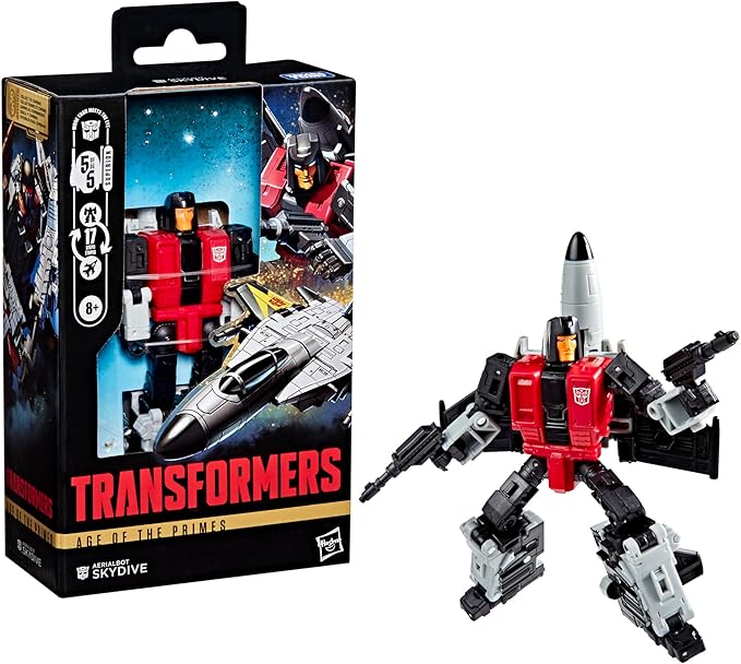 Transformers Age of The Primes Aerialbot Skydive, Deluxe Class 5.5-Inch
