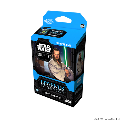 Star Wars Unlimited - Legends of the Force Spotlight Deck - Qui-gon Ginn