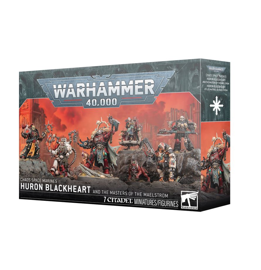 43-110 CHAOS SPACE MARINES: HURON BLACKHEART and the Masters of the Maelstrom