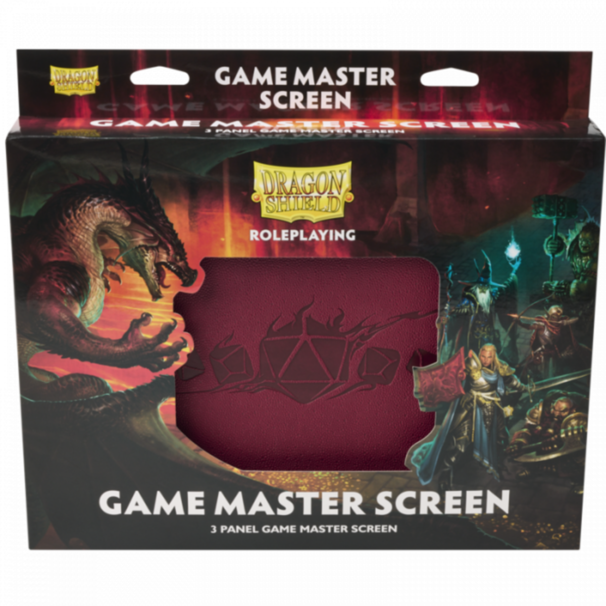Dragon Shield RPG: Game Master's Screen – Blood Red
