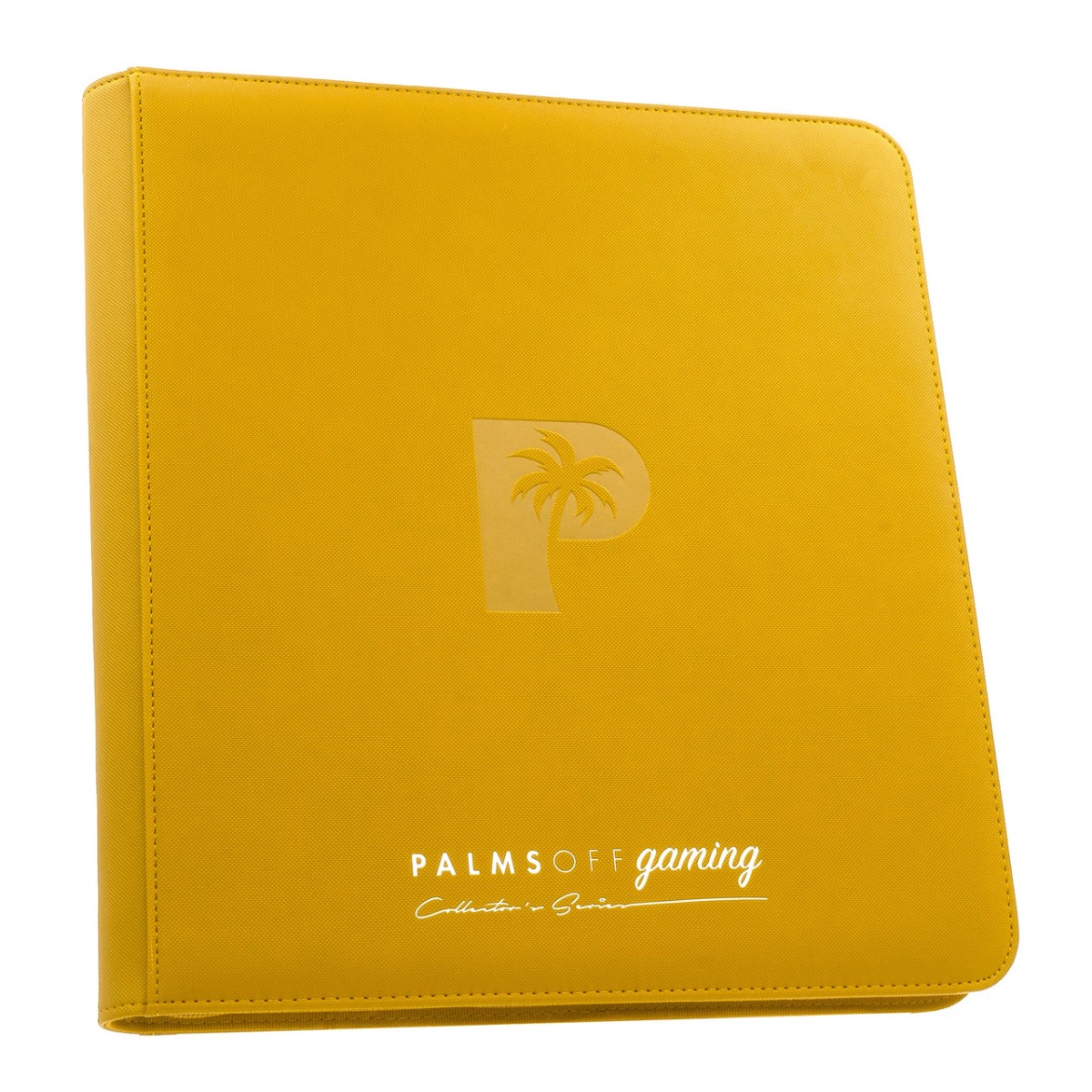 Collector's Series 12 Pocket Zip Binder - Yellow - Palms Off Gaming