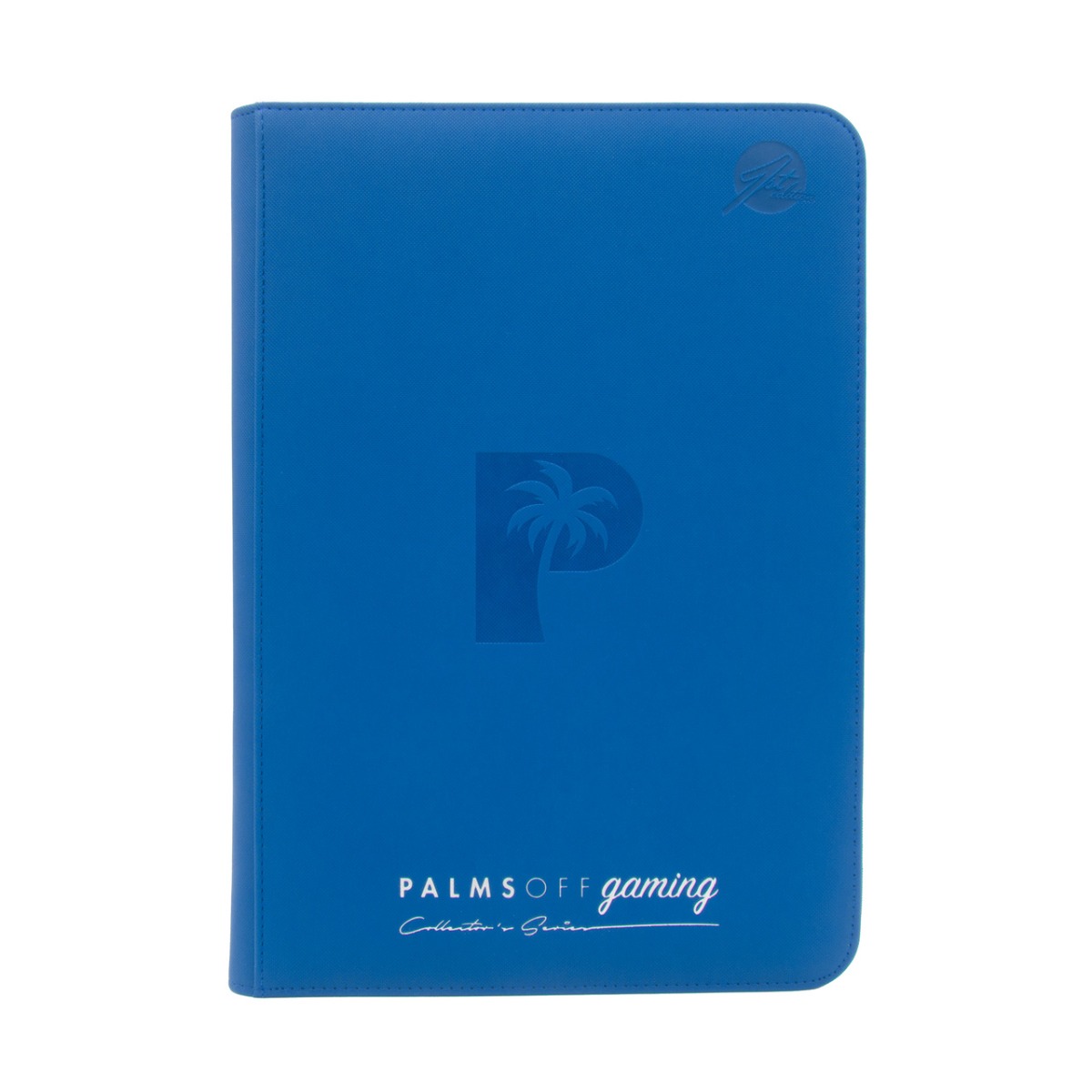 Collector's Series 9 Pocket Zip Trading Card Binder - Blue - Palms Off Gaming