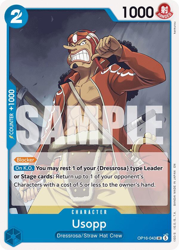 The Time of Battle - OP16-043 - Usopp - UC