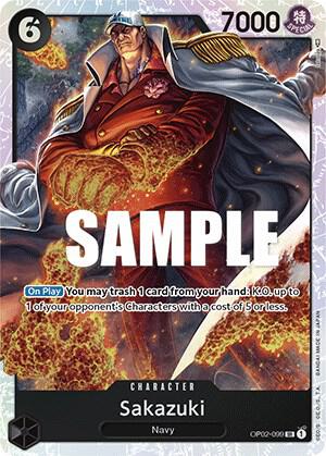 Paramount War - OP02-099 - Sakazuki - SR - Foil