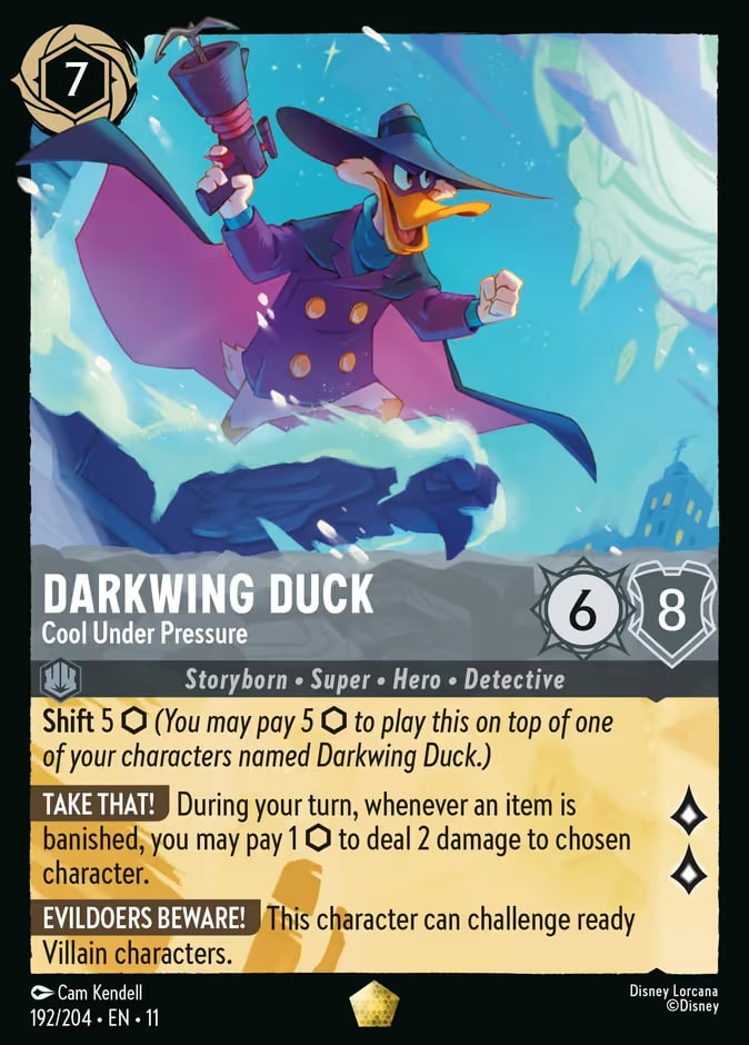 Winterspell - 192 - Darkwing Duck - Cool Under Pressure - Legendary