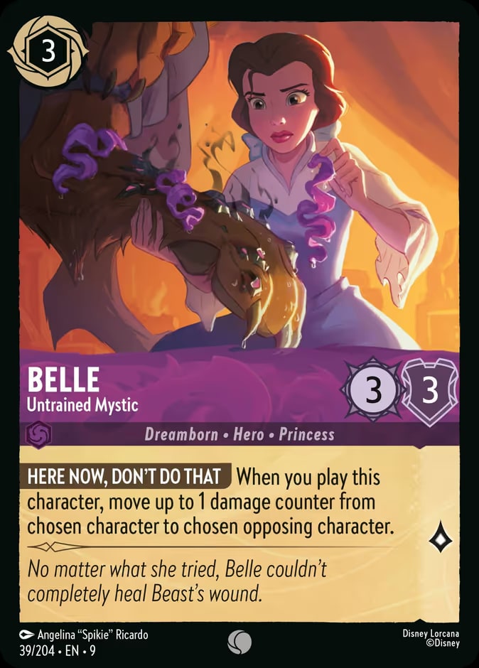 Fabled - 39 - Belle - Untrained Mystic - Common - Foil