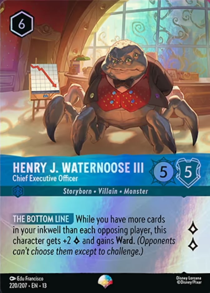 Attack of the Vine! - 220 - Henry J. Waternoose III - Chief Executive Officer - Epic - Foil