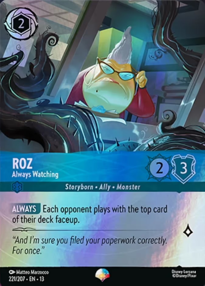 Attack of the Vine! - 221 - Roz - Always Watching - Epic - Foil
