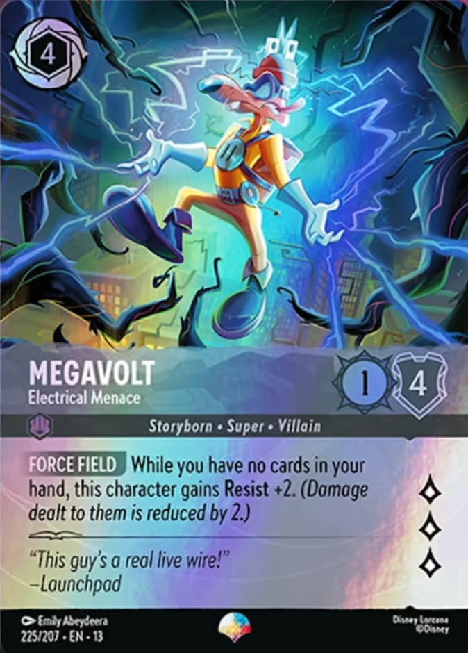 Attack of the Vine! - 225 - Megavolt - Electrical Menace - Epic - Foil