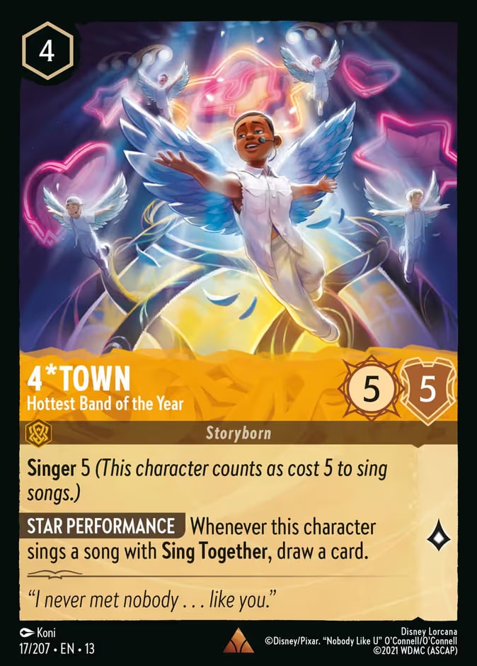 Attack of the Vine! - 17 - 4*Town - Hottest Band of the Year - Rare - Foil