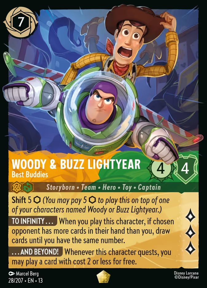 Attack of the Vine! - 28 - Woody & Buzz Lightyear - Best Buddies - Legendary