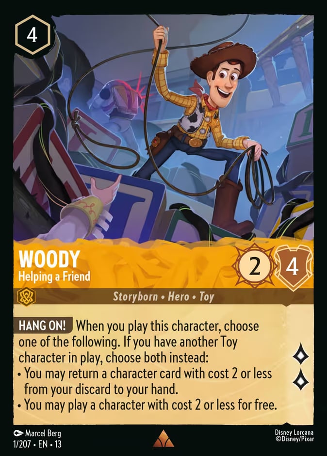 Attack of the Vine! - 1 - Woody - Helping a Friend - Rare