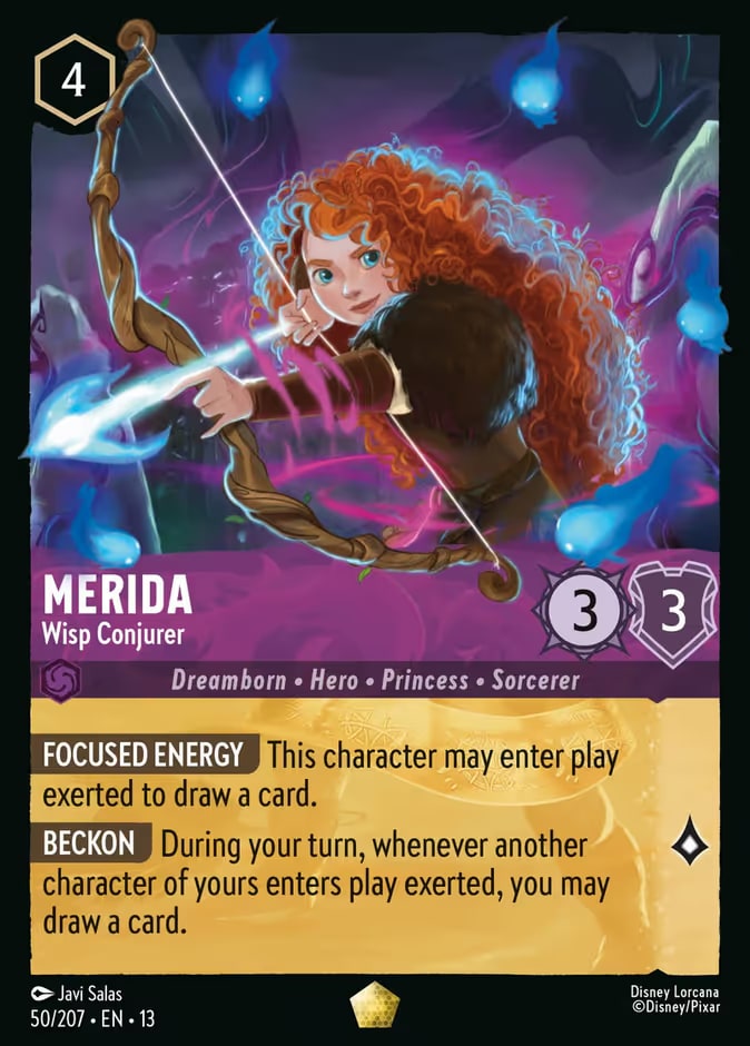Attack of the Vine! - 50 - Merida - Wisp Conjurer - Legendary