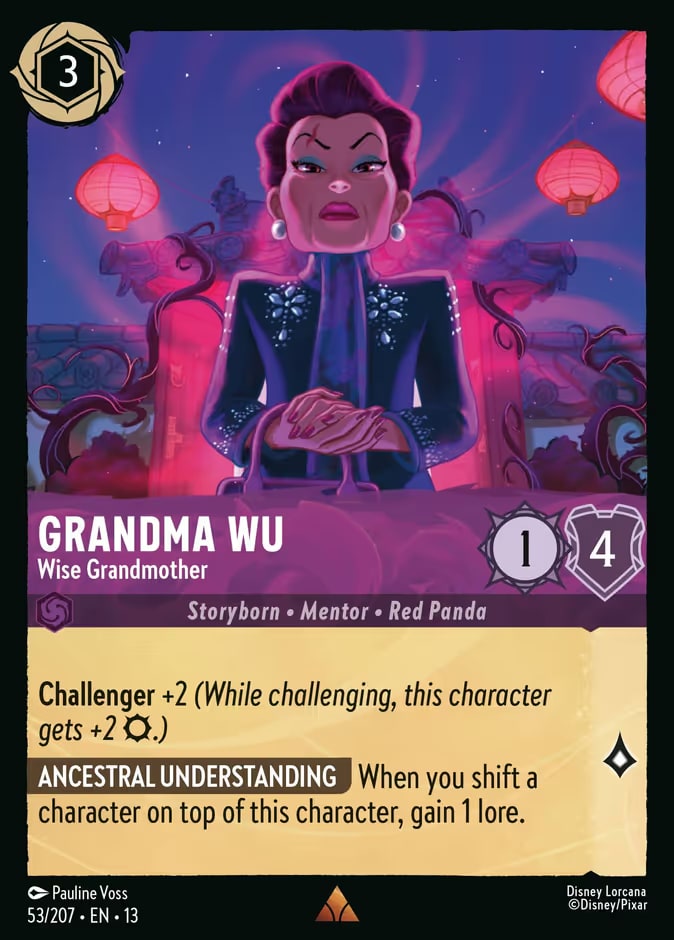 Attack of the Vine! - 53 - Grandma Wu - Wise Grandmother - Rare