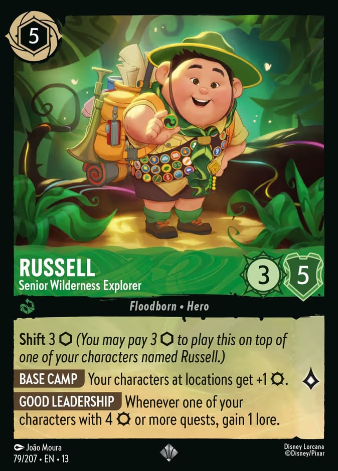 Attack of the Vine! - 79 - Russell - Senior Wilderness Explorer - Super Rare