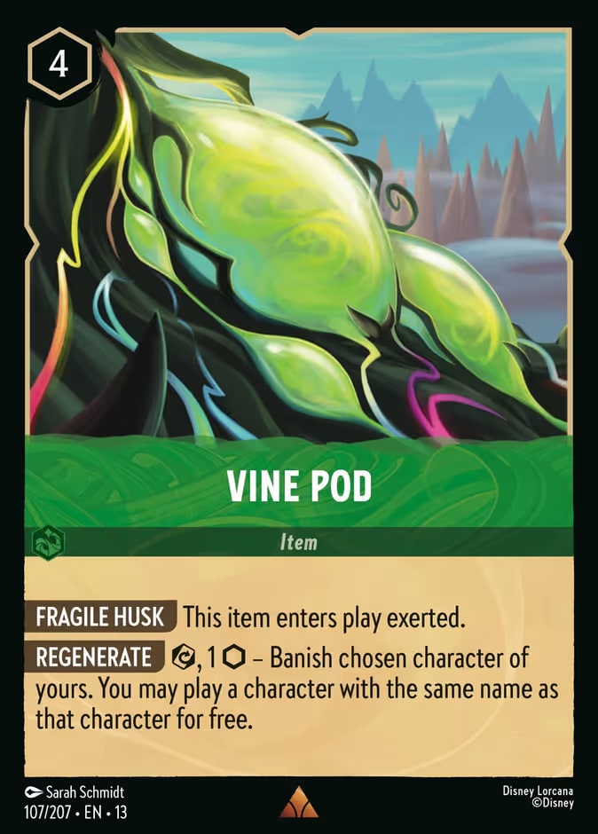 Attack of the Vine! - 107 - Vine Pod - Rare