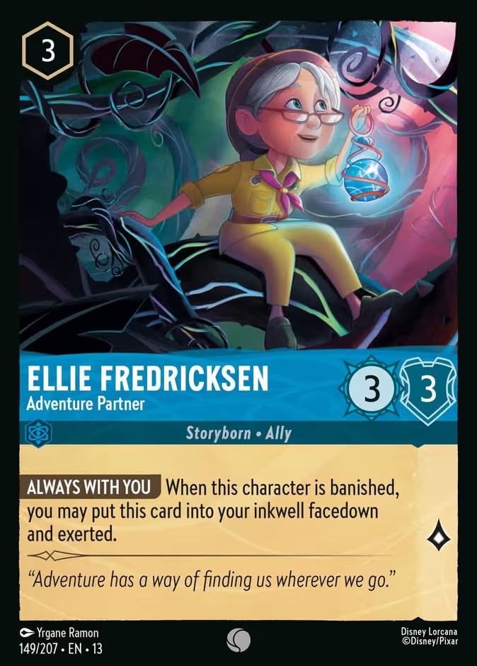 Attack of the Vine! - 149 - Ellie Fredricksen - Adventure Partner - Common
