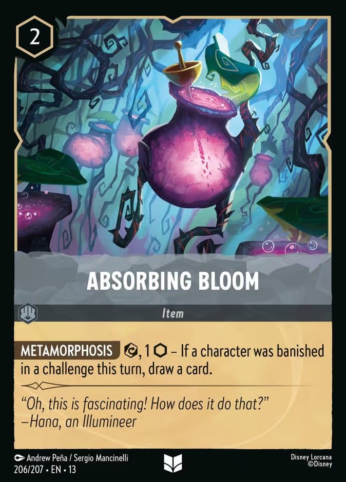 Attack of the Vine! - 206 - Absorbing Bloom - Uncommon