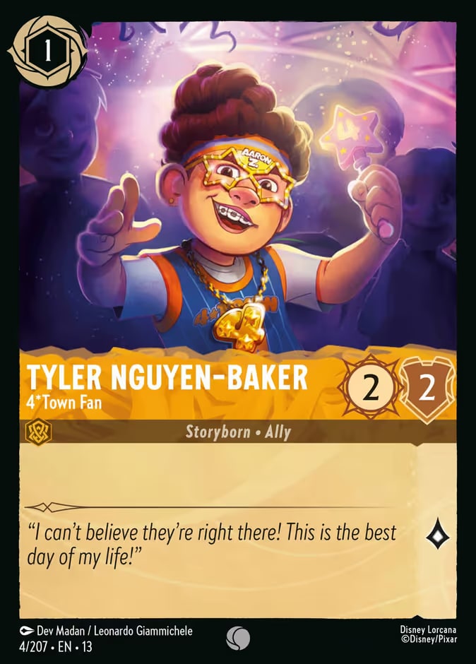 Attack of the Vine! - 4 - Tyler Nguyen-Baker - 4*Town Fan - Common