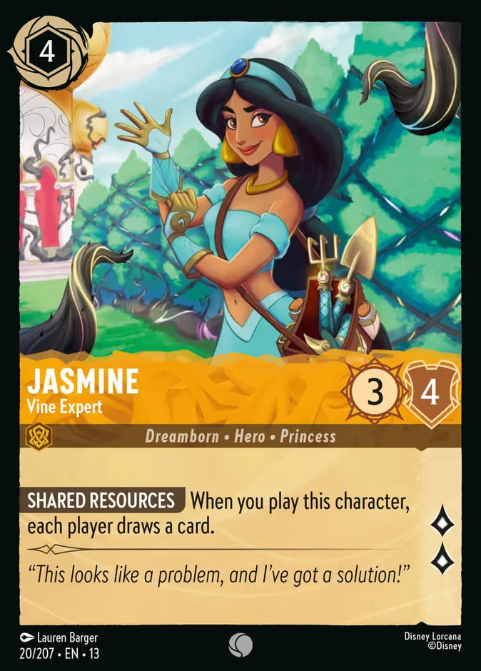 Attack of the Vine! - 20 - Jasmine - Vine Expert - Common - Foil