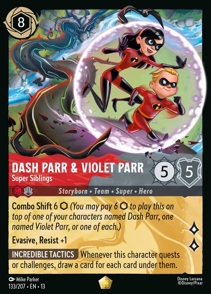 Attack of the Vine! - 133 - Dash Parr & Violet Parr - Super Siblings - Legendary