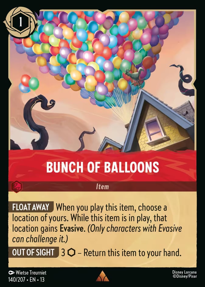 Attack of the Vine! - 140 - Bunch of Balloons - Rare
