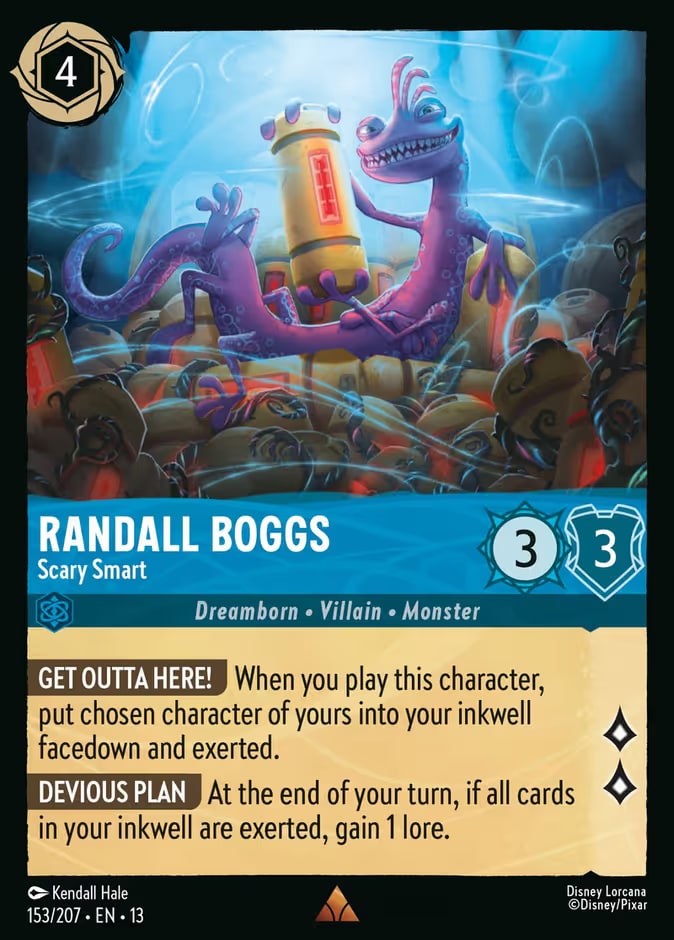 Attack of the Vine! - 153 - Randall Boggs - Scary Smart - Rare - Foil