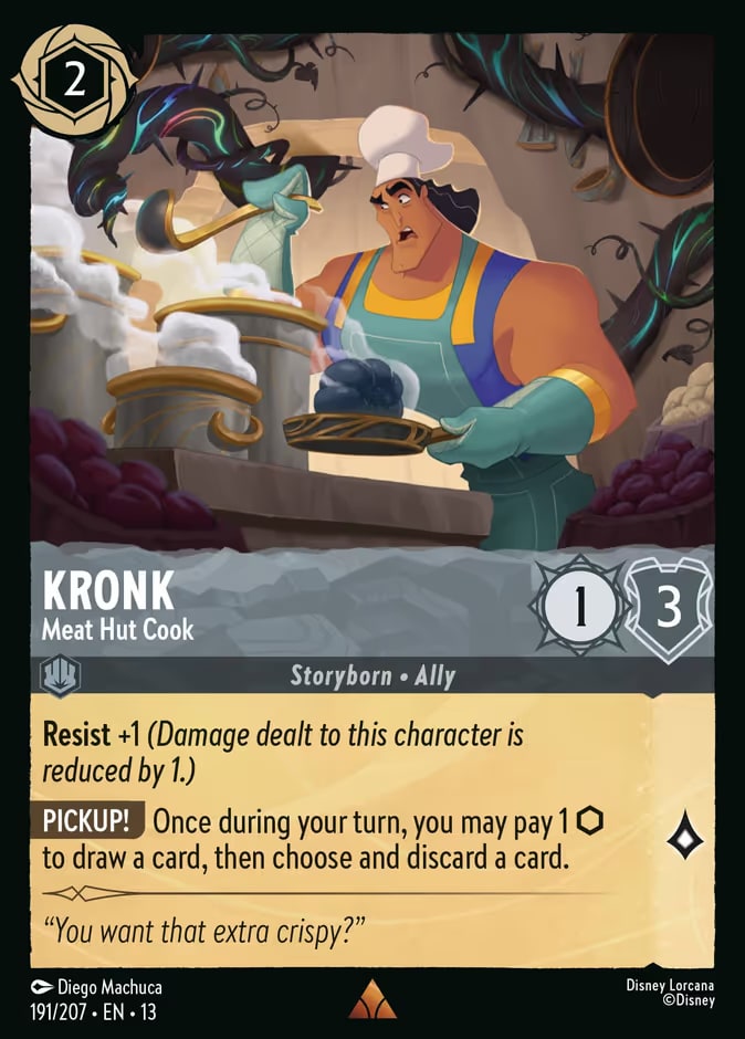 Attack of the Vine! - 191 - Kronk - Meat Hut Cook - Rare