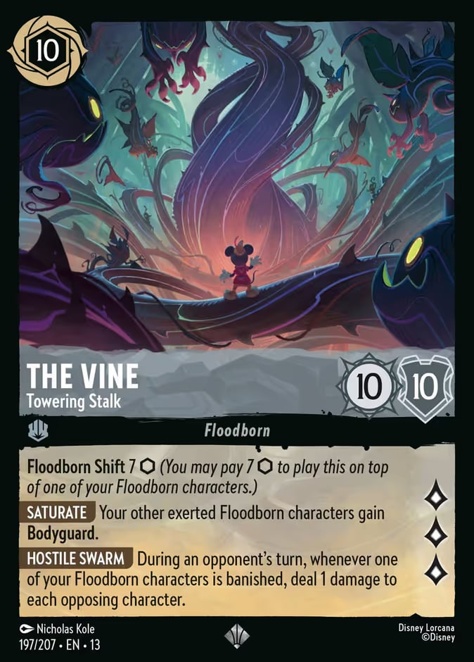 Attack of the Vine! - 197 - The Vine - Towering Stalk - Super Rare
