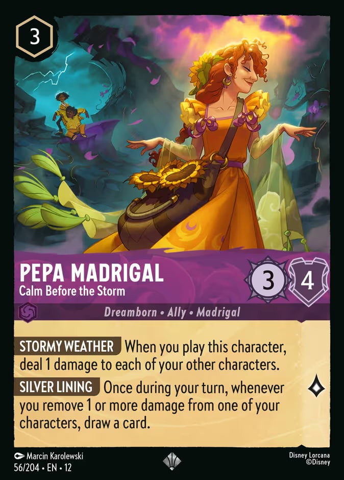 Wilds Unknown - 56 - Pepa Madrigal - Calm Before the Storm - Super Rare - Foil
