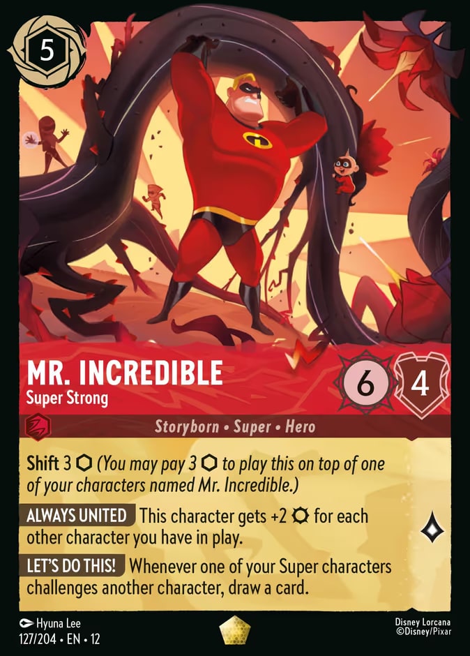 Wilds Unknown - 127 - Mr. Incredible - Super Strong - Legendary