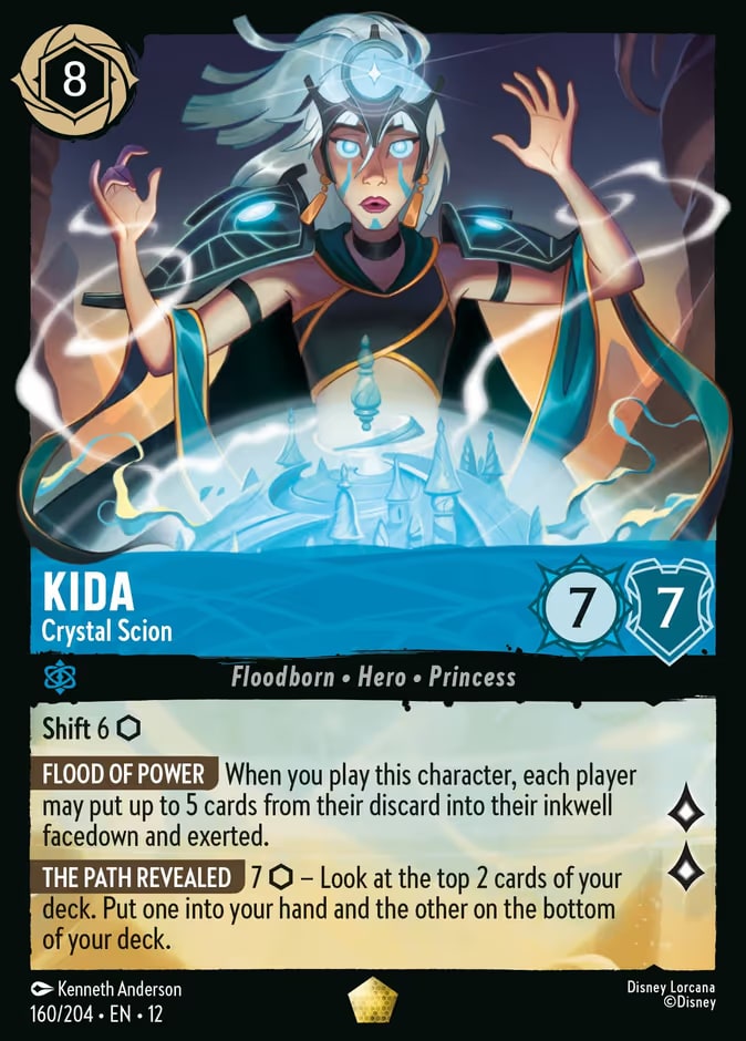 Wilds Unknown - 160 - Kida - Crystal Scion - Legendary - Foil