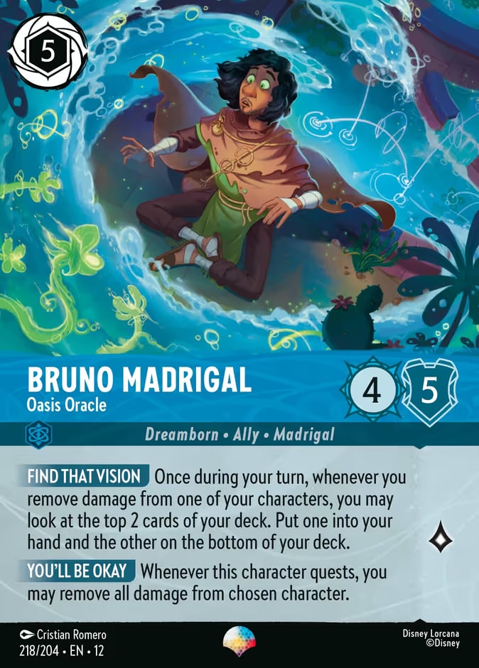 Wilds Unknown - 218 - Bruno Madrigal - Oasis Oracle - Epic - Foil