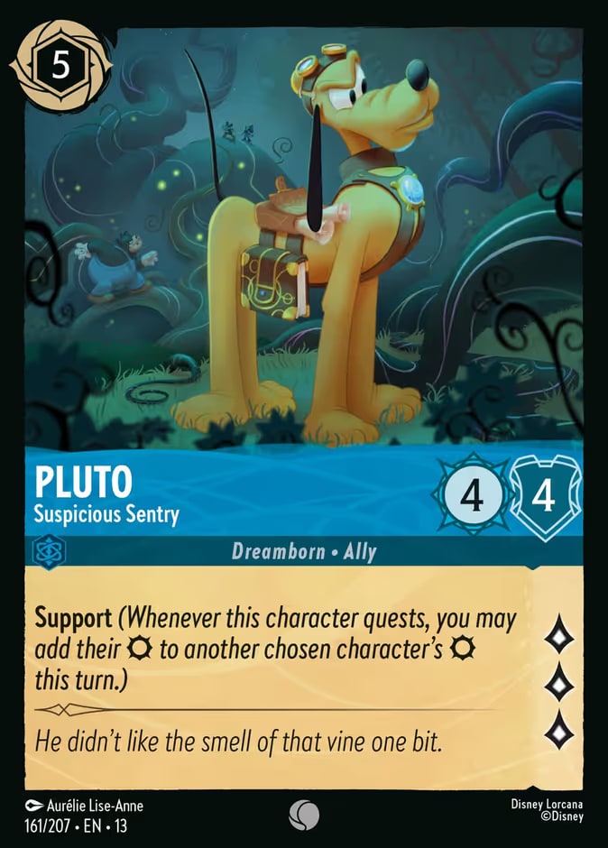 Attack of the Vine! - 161 - Pluto - Suspicious Sentry - Common