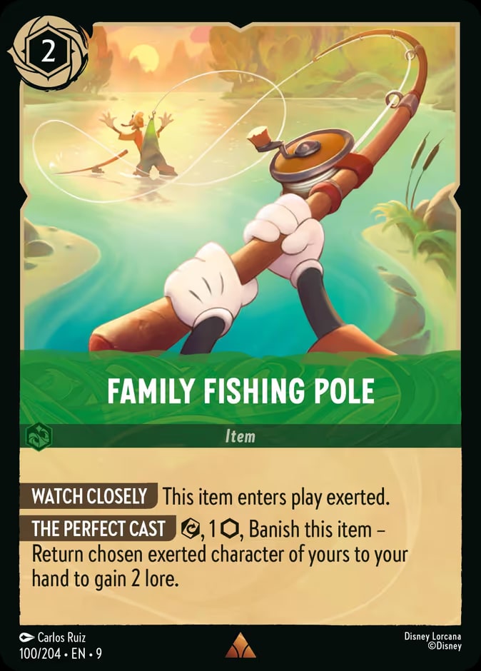Fabled - 100 - Family Fishing Pole - Rare