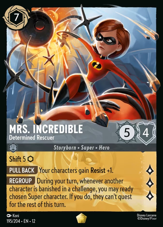 Wilds Unknown - 195 - Mrs. Incredible - Determined Rescuer - Legendary - Foil