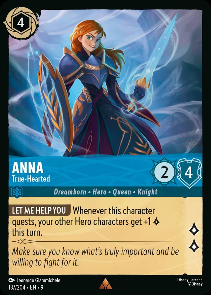 Fabled - 137 - Anna - True-Hearted - Rare