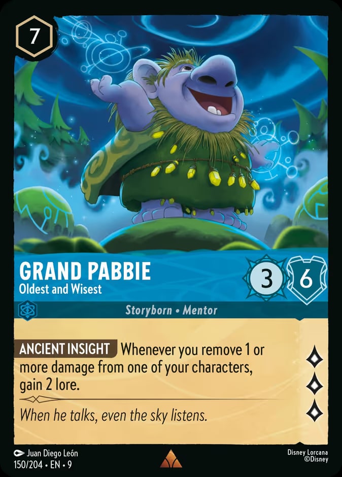 Fabled - 150 - Grand Pabbie - Oldest and Wisest - Rare