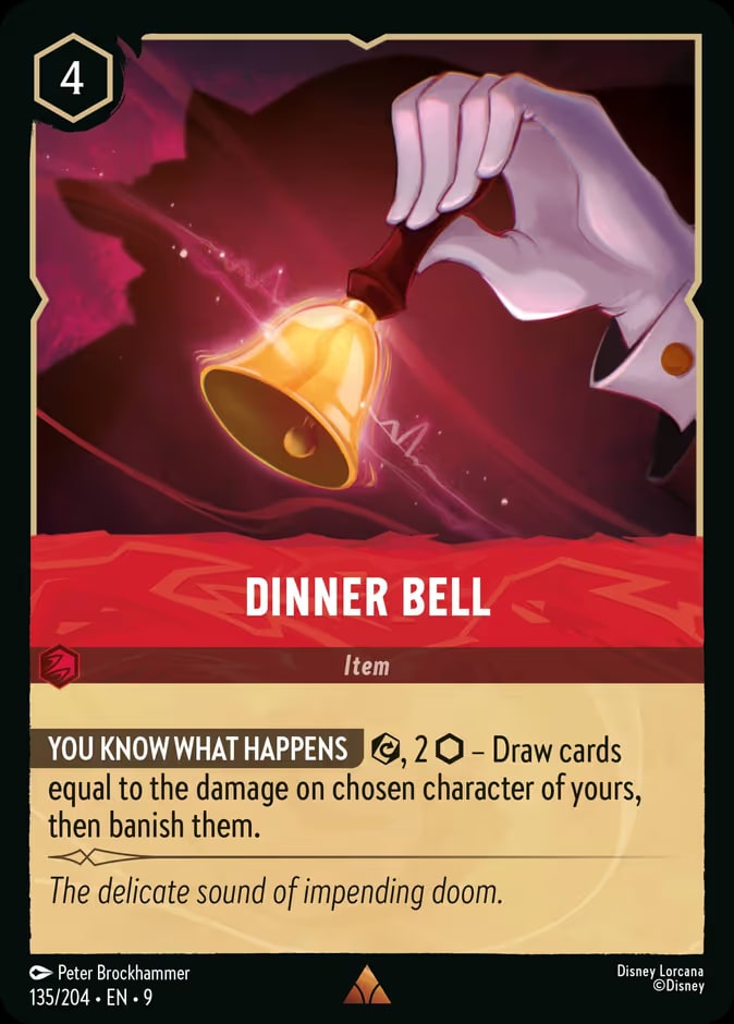 Fabled - 135 - Dinner Bell - Rare - Foil