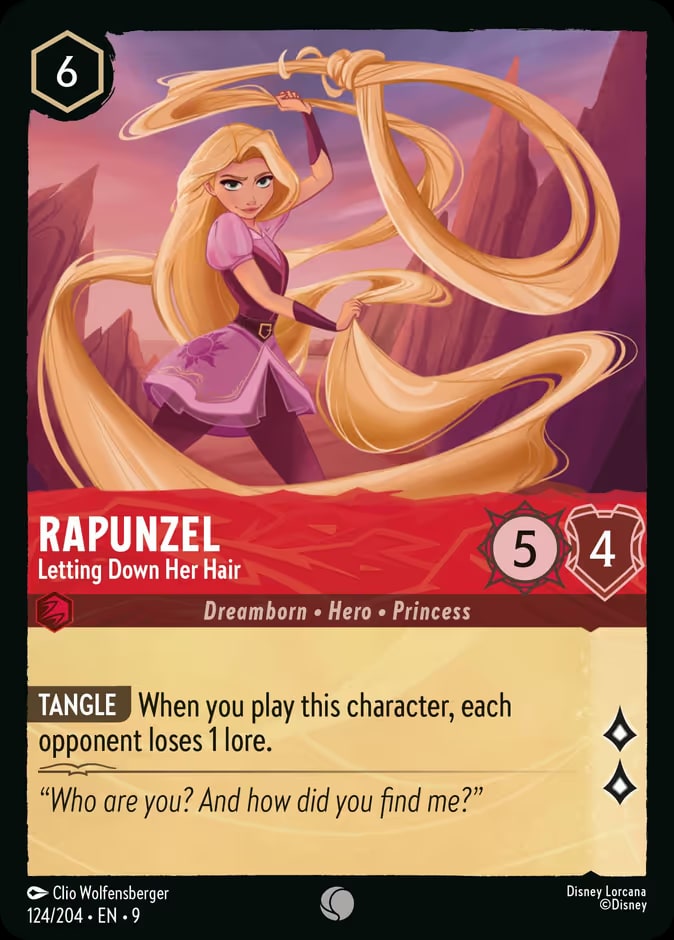 Fabled - 124 - Rapunzel - Letting Down Her Hair - Common